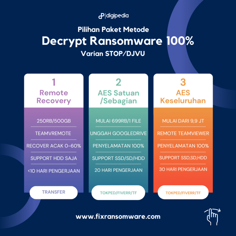 Perusahaan Rugi Setelah Membayar Ransomware ke Hacker! Gunakan Jasa Decrypt Ransomware ini Saja