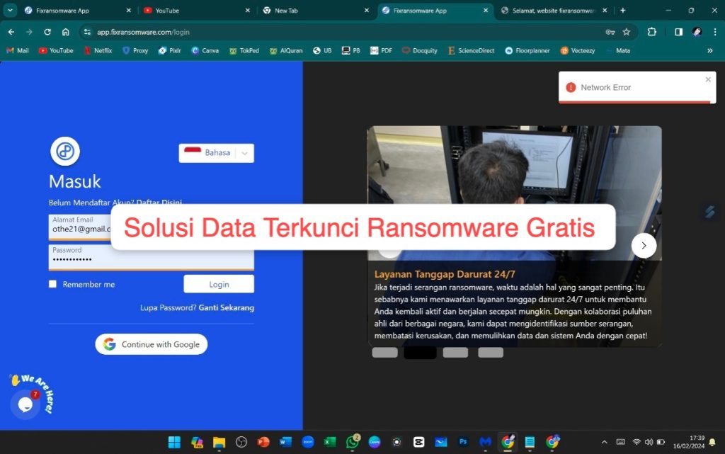 tips buka data terkunci virus ransomware