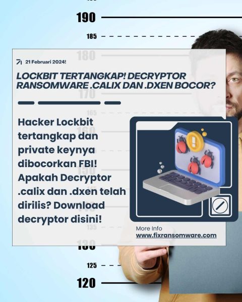 Hacker LockBit Tertangkap! Decryptor Bocor Untuk Ransomware .calix dan .dxen?