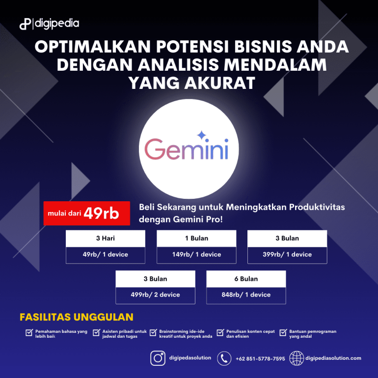 Gemini Pro: Solusi Revolusioner untuk Meningkatkan Efisiensi Bisnis Anda