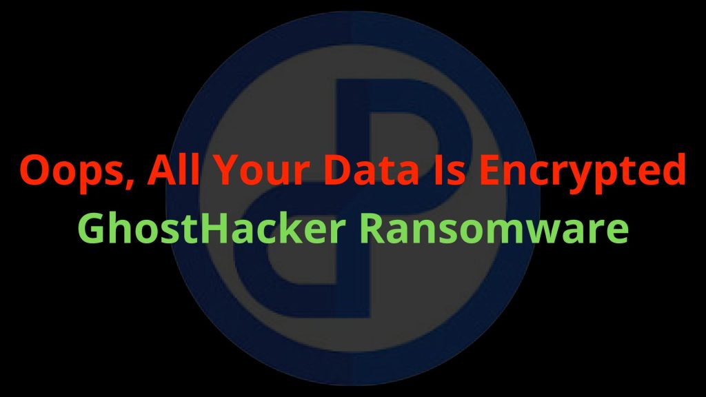 ghosthacker ransomware