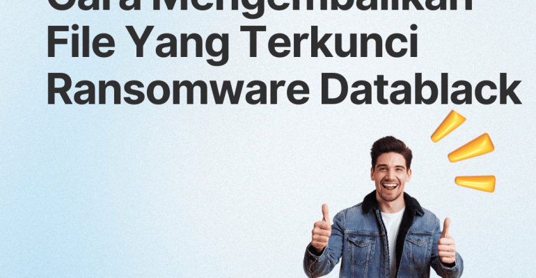 Decrypt, & Menghapus Virus Ransomware Datablack 100% Malaysia