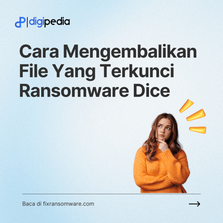 Cara Decrypt, & Menghapus Virus Ransomware Dice Ransomware 100% Dengan cepat