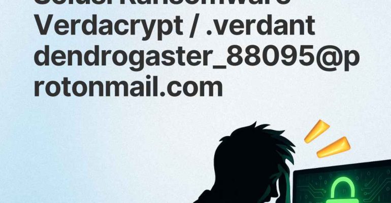 Solusi Buka Encryption Verdacrypt Ransomware 100% | Download Decryptor .verdant