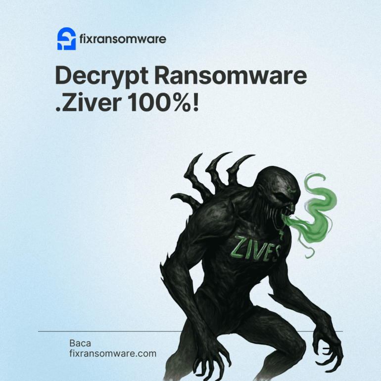Decryptor Ransomware .Ziver Encryption on ERP CRM Server