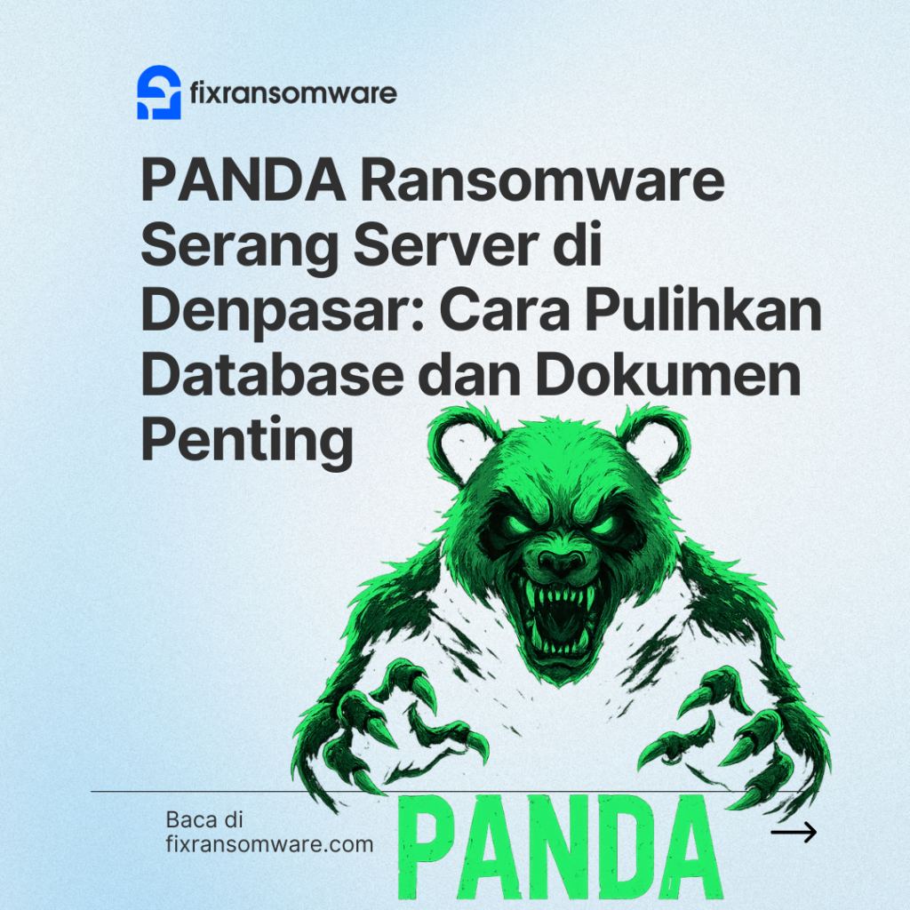 jasa decrypt ransomware PANDA