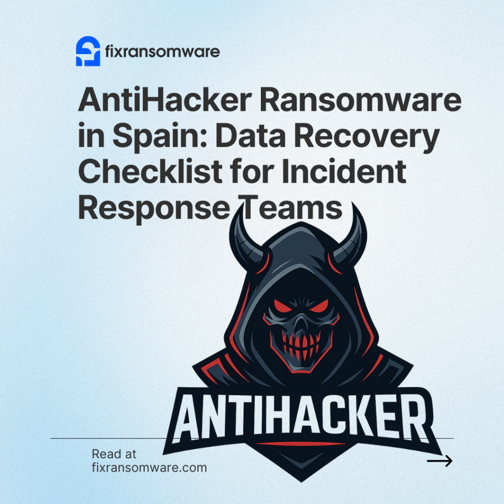 AntiHacker ransomware decryption service