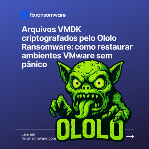 Serviço de descriptografia do Ololo ransomware