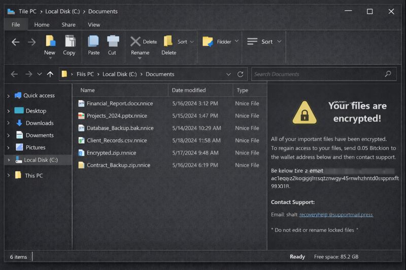 خدمة فك تشفير برامج الفدية .nnice في الرياض، المملكة العربية السعودية.