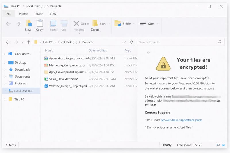 serbisyo ng pag-decrypt ng .innok ransomware sa Maynila, Pilipinas.