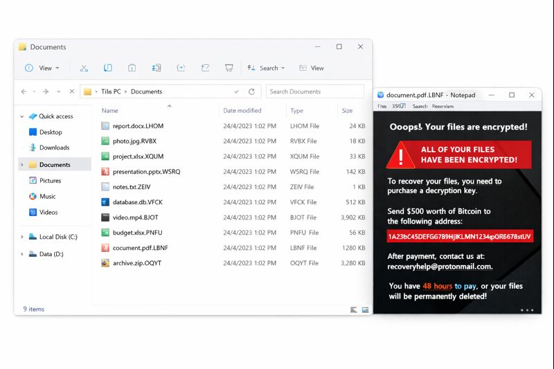 ບໍລິການຖອດລະຫັດ Ransomware Dark 101 ໃນນະຄອນຫຼວງວຽງຈັນ, ປະເທດລາວ.
